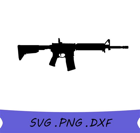 AR15 SVG AR 15 SVG Gun Svg M 16 Svg M 4 Svg Gun Vector Etsy Ireland