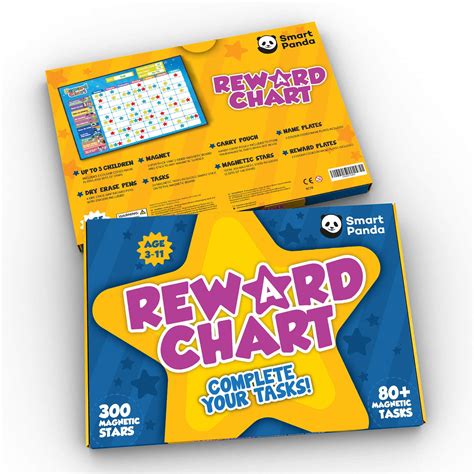 Magnetic Reward Chart For Children 80 Chores Potty Training Reward