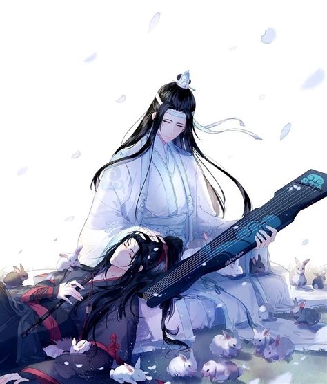 Mo Dao Zu Shi Wei Ying And Lan Zhan♥️♥️♥️ Artist Lluluchwan Anime W