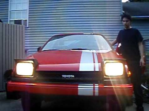 It took the car's most anthropomorphic feature—those eyelike headlights—and made them even more human, allowing them. AE86 1985 Toyota Corolla Pop up headlights *test* - YouTube