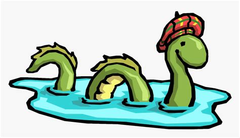 Loch Ness Monster Clipart Hd Png Download Kindpng