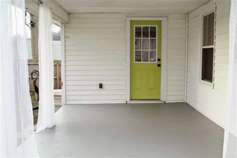 How To Repaint A Concrete Porch Chippasunshine