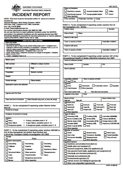 How To Makecreate An Incident Report Templates Examples 2023