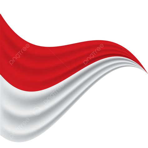 Bendera Indonesia Vector Design Images Bendera Indonesia Realistic