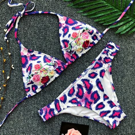 2018 Swimwear Women Sexy Brazilian Bikini Set Women Swimsuit Female