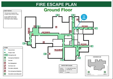 Example Fire Escape Plan