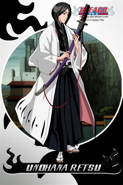 Retsu Unohana Captain Of Squad 4 Bleach Kuchiki Rukia Kenpachi Zaraki