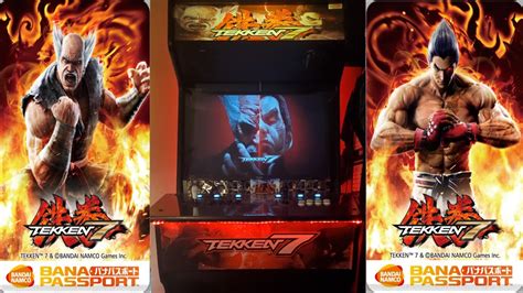 Tekken 7 Arcade2015 Kazuya Eddy Bob Law Namco System Es3 Youtube