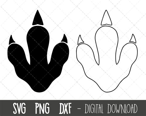 Dinosaur Svg Dinosaur Footprint Svg Bundle T Rex Svg Etsy Australia