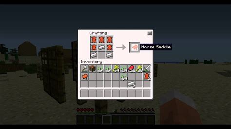 How To Make A Horse Saddle In Minecraft Images And Photos Finder