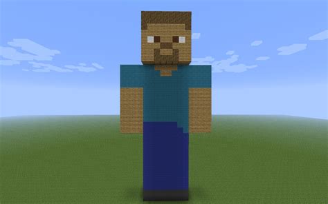 Aaaaaaaaaaaaa i am a steve i must find the diamond and build a house. Statue: Default Skin Steve Minecraft Map