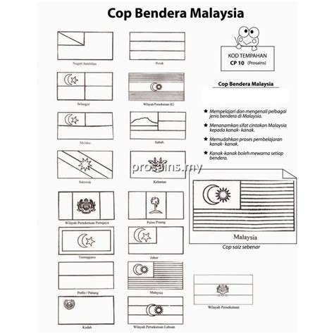 Mewarna Bendera Negeri Di Malaysia