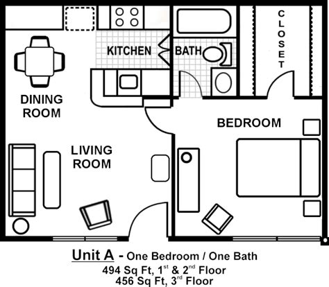 Amazing apartments modern one bedroom apartment interior. Small One Bedroom Apartment Floor Plans | Home Decor Ideas