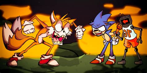 Fnf Hex And Sh Sonic Confronting Sh Tails By 205tob On Deviantart