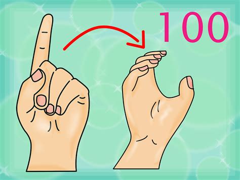 How To Count To 100 In American Sign Language 13 Steps