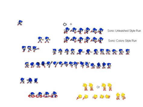 Sonic Fnf Sprites