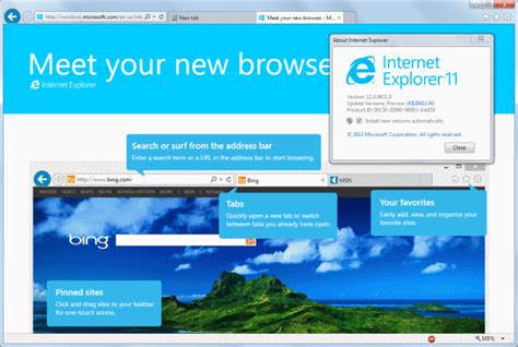 The Internet Explorer 11 Preview For Windows 7 Is Now Available