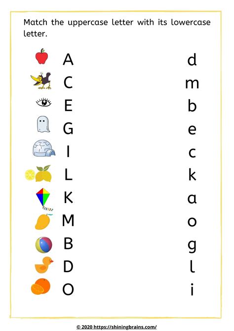 Learning Alphabet Letters Worksheets