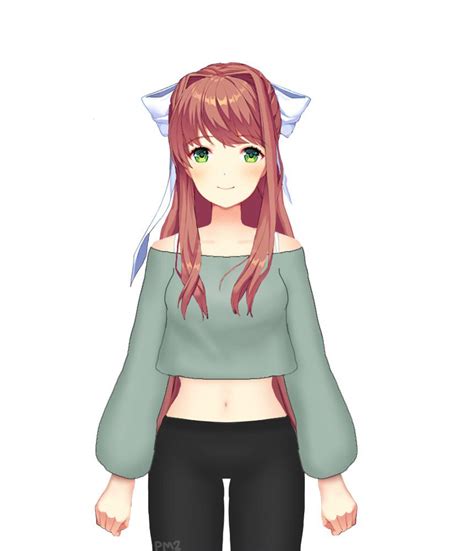 Monika Casual Clothes Editdrawing Rddlc