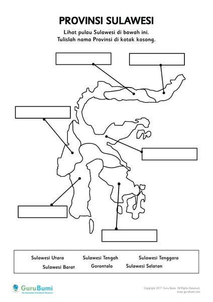 Mewarnai Gambar Peta Sulawesi Gambar Terbaik Hd Images And Photos
