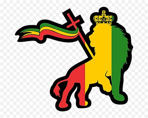 Rasta Rastafarian Rastalove Respect Lion Of Judah Png Emojirasta