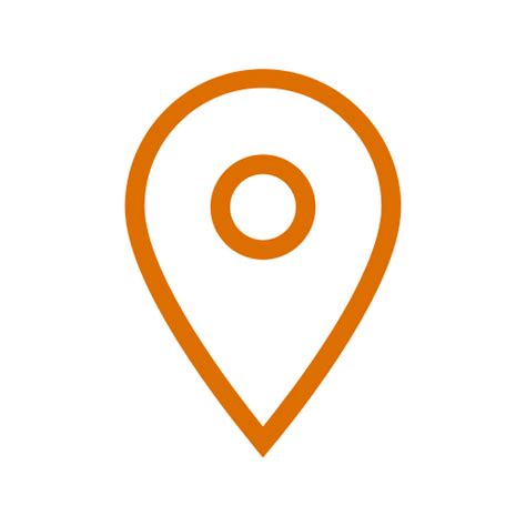 Orange Location Icon