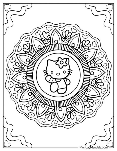 68 Hello Kitty Coloring Pages Free Pdf Printables Hello Kitty