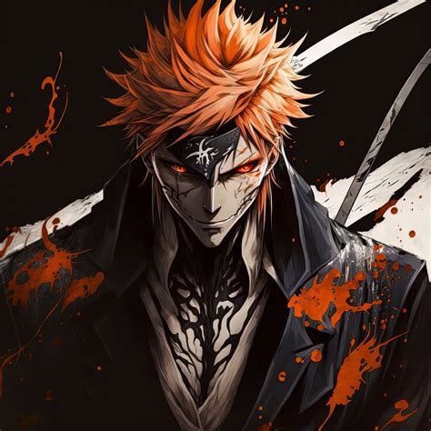 Ichigo Kurosaki Wallpaper 4k Ai Art Bleach