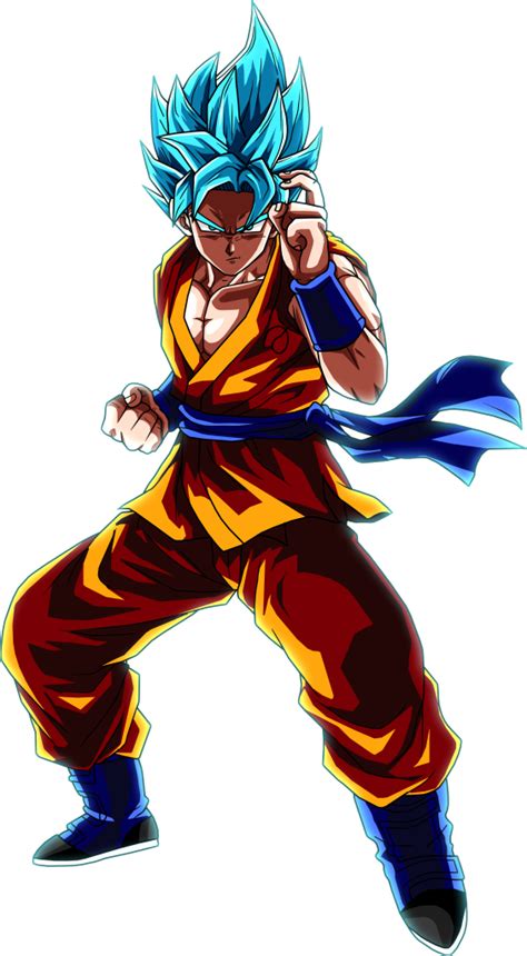 Goku Blue Png Transparent Image Download