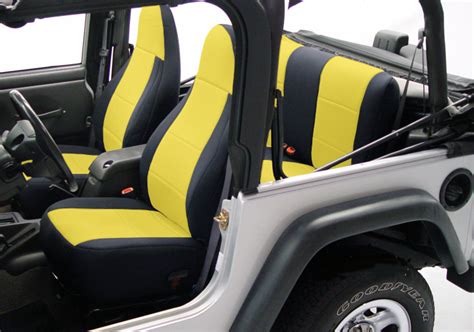 Our growing catalog of jeep wrangler seat covers boost your interior style and minimize tears. 1997-2002 Jeep Wrangler Coverking Neoprene Jeep Seat ...