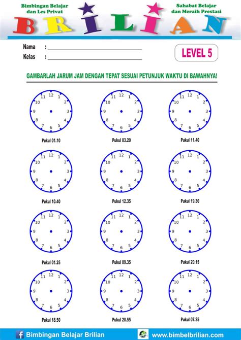 Lembar Kerja Siswa Kelas 1 Sd Matematika