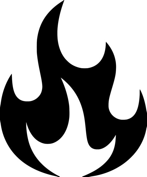 Svg Flame Heat Hot Fire Free Svg Image And Icon Svg Silh