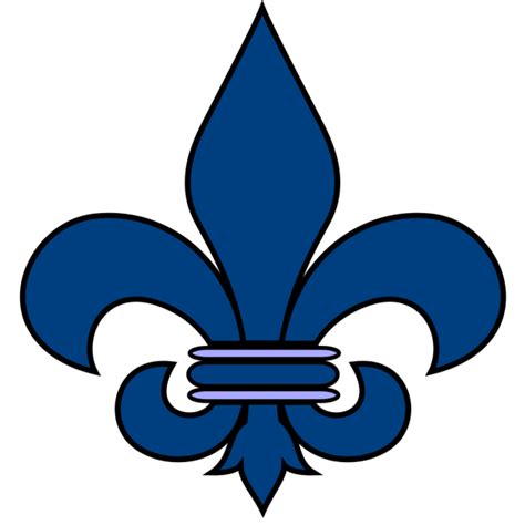 Blue Fleur De Lis Png Svg Clip Art For Web Download Clip Art Png