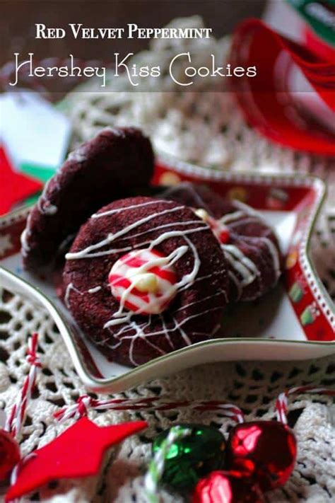 From hershey's strawberry ice cream cone kisses and m&m's mint ice cream cookie sandwich to reese's ultimate peanut butter lovers cup, 2021 seems to be shaping up to be a lot sweeter than last year. Hershey Kiss Cookies: Holiday Red Velvet Peppermint ...