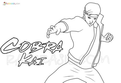 Cobra Kai Coloring Pages