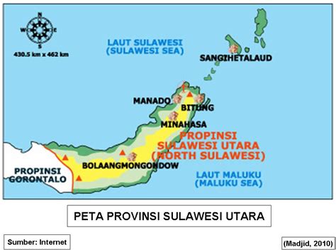 PETA DIGITAL Peta Provinsi Sulawesi Utara 05