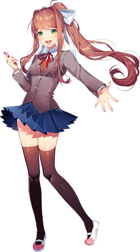 Monika Ddlc Doki Doki Literature Club Wiki Fandom