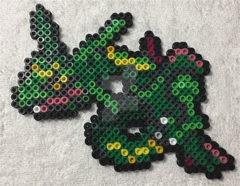 Pokemon 384 Rayquaza By Crimsonbalmung On Deviantart Pokemon Bead