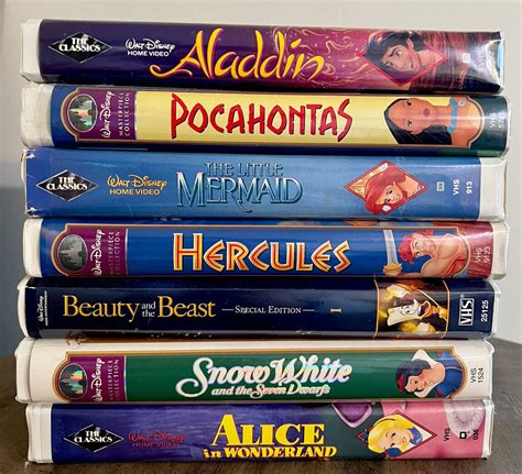 Disney Vhs Tapes