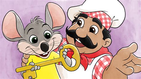 Illustrations For Chuck E Cheese Cedric Hohnstadt Illustration