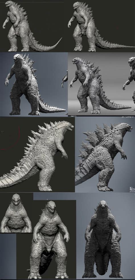 Monsterverse Godzilla Design Comparison Godzilla Know Your Meme