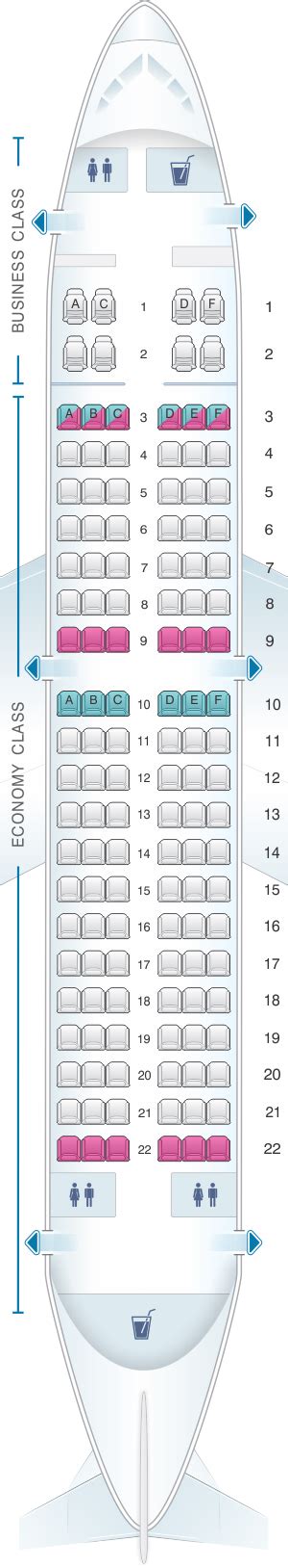 Seat Map Virgin Australia Boeing B737 700 Seatmaestro