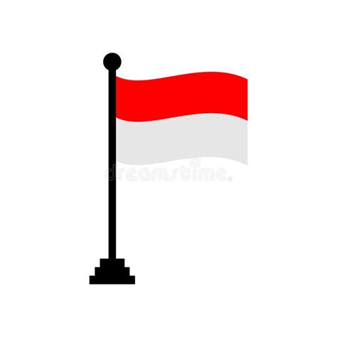 Indonesia Flags Icon Vector Design Symbol Of Country Stock Vector