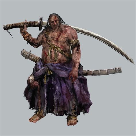 Shura Samurai Concept Art From Sekiro Shadows Die Twice Art Artwork