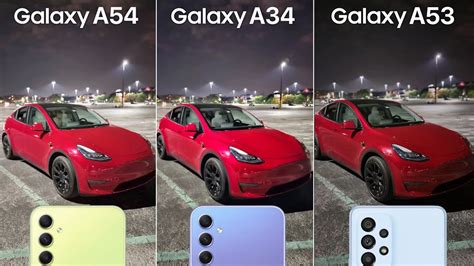 Samsung Galaxy A54 Vs Galaxy A34 Vs Galaxy A53 Camera Test Youtube