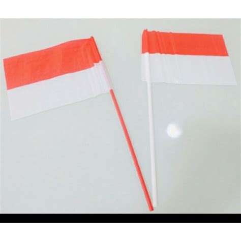 Jual Bendera Merah Putih Sticktangkai Shopee Indonesia