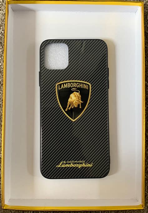 Iphone 11 Pro Max Lamborghini Case Etsy