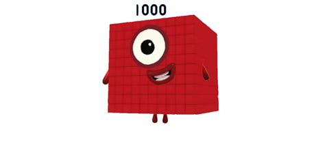 Numberblocks 1000 Fanmade By Hotelkey9969 Rnumberblocks