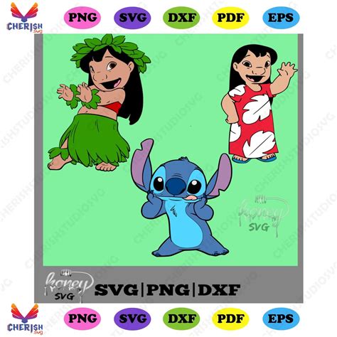 Lilo And Stitch Svg Lilo And Stitch Clipart Disney Svg Lilo Svg