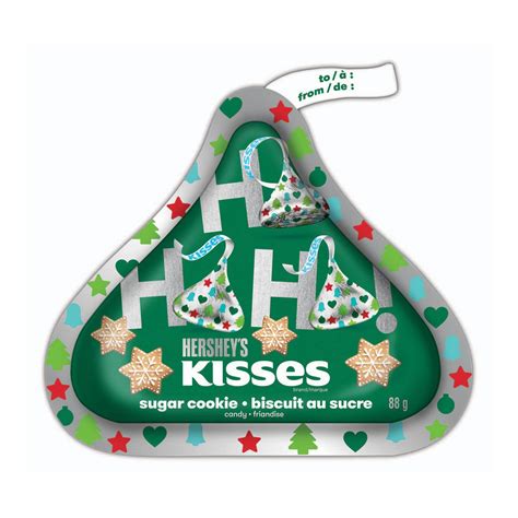 Hershey kiss sugar cookies are easy to make. HERSHEY'S KISSES Candy, Sugar Cookie, Holiday and ...